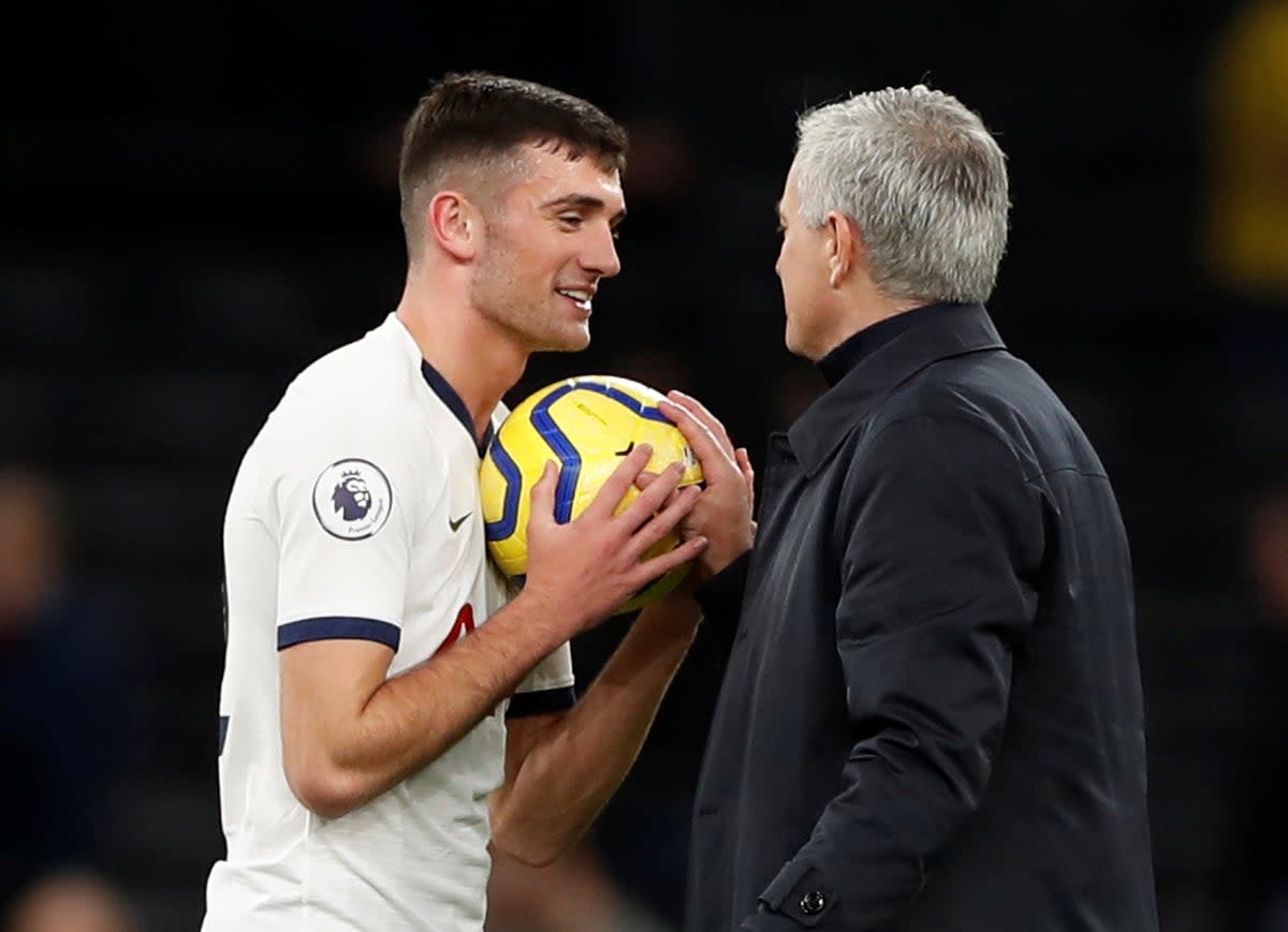 During Parrott’s time at Tottenham, Jose Mourinho ‘made time to try to develop me, which positions to be in, using Harry Kane as a guide’ (Action Images/Reuters)