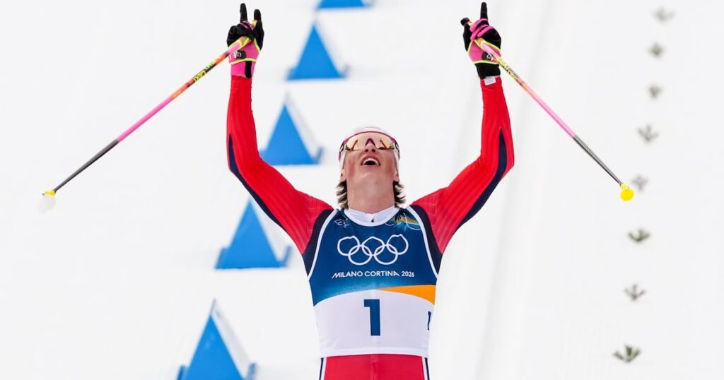 Johannes Hoesflot Klaebo sets Winter Olympics gold standard and leads Norway to new heights