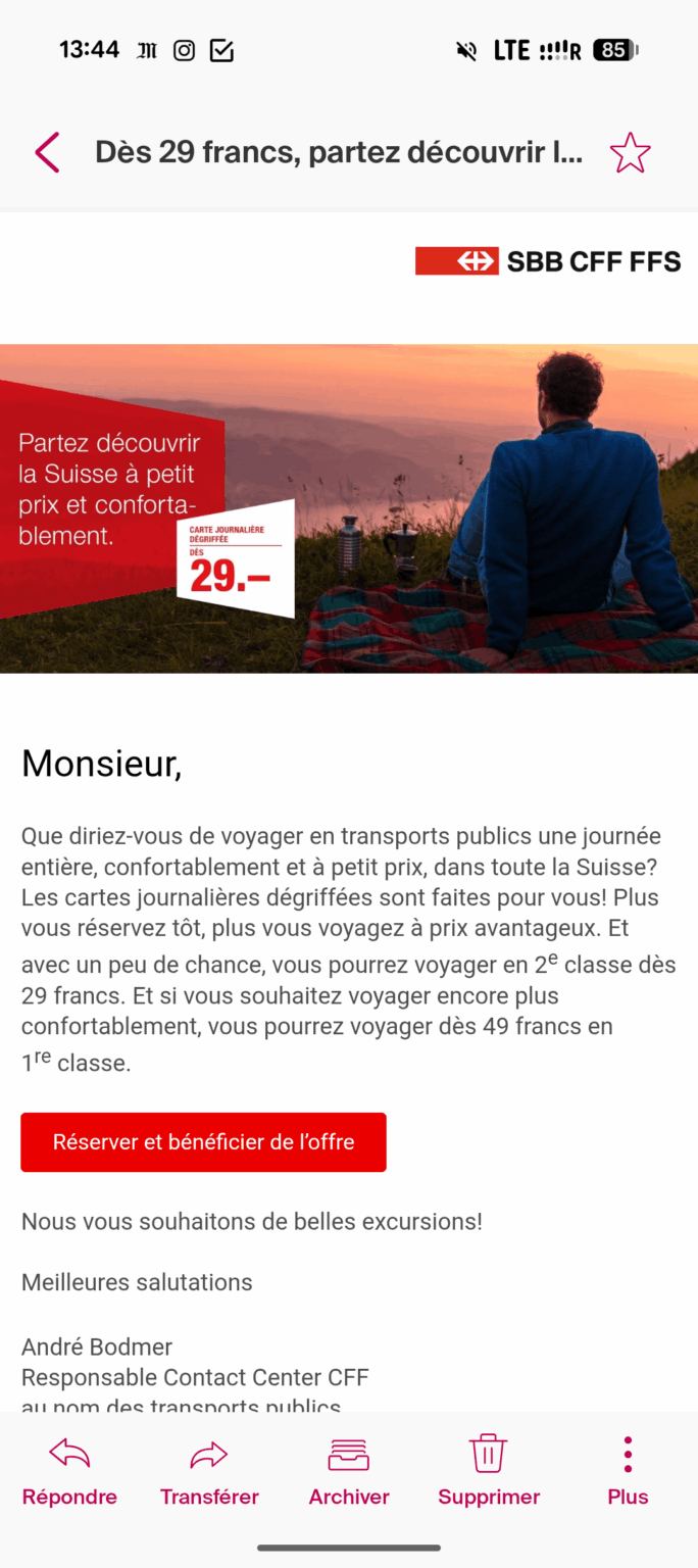 Honestly, where are these 29chf tickets ? I still see a minimum of 39chf