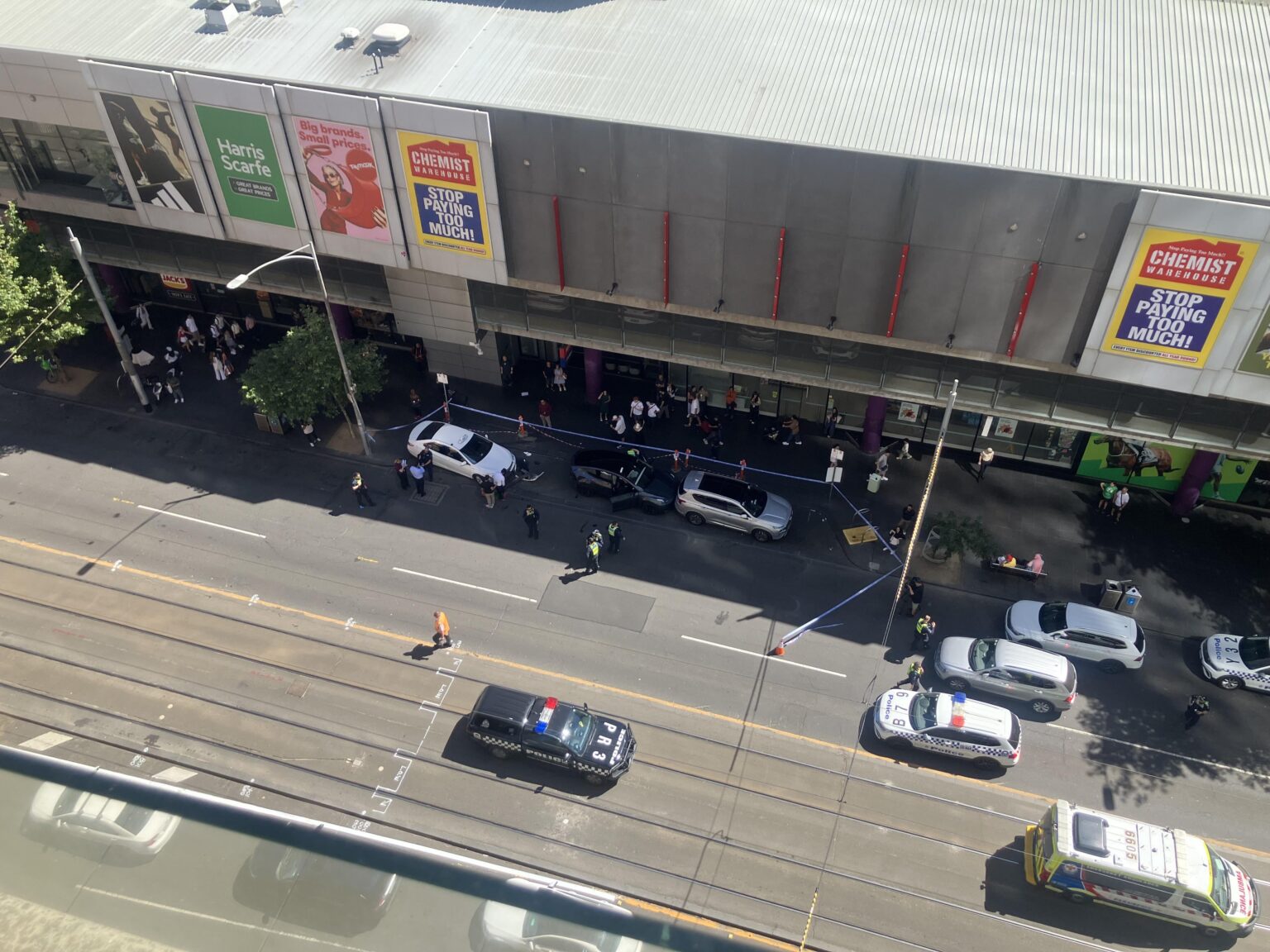 What happened here on Spencer street? I see blood on the ground.
