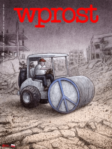 Front page of Polish newspaper Wprost