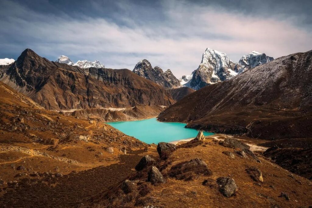 unique combination of mountains