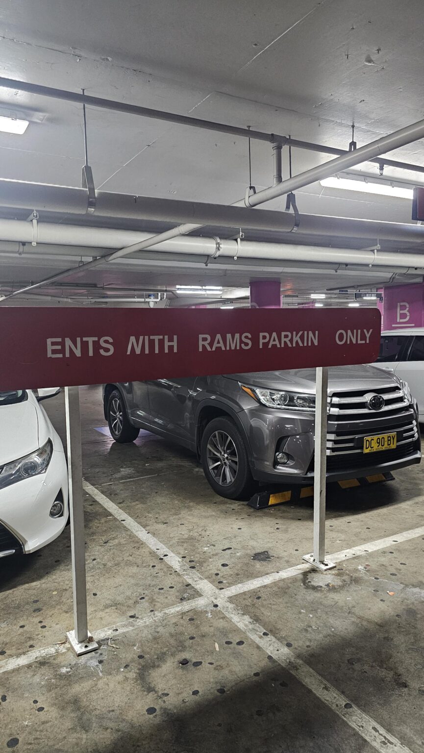 Accessible parking at Westfield Liverpool