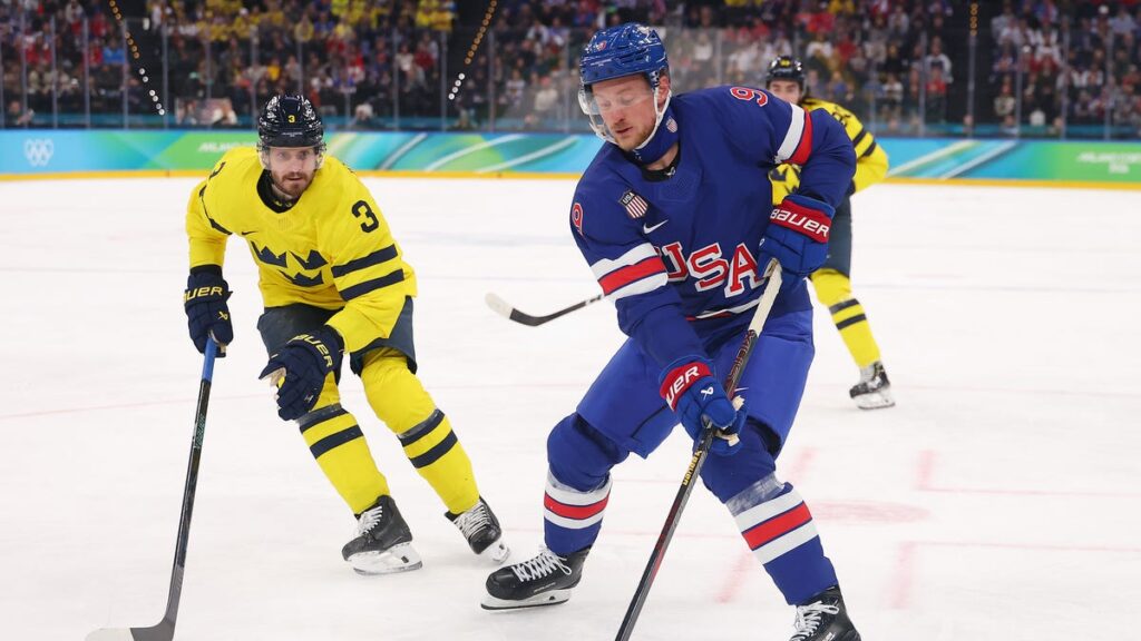 Olympic men's hockey schedule for Canada, U.S., Slovakia, Finland
