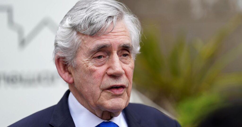 Gordon Brown releases statement after Andrew Mountbatten-Windsor arrested