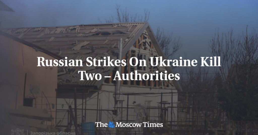 Russian Strikes On Ukraine Kill Two – Authorities