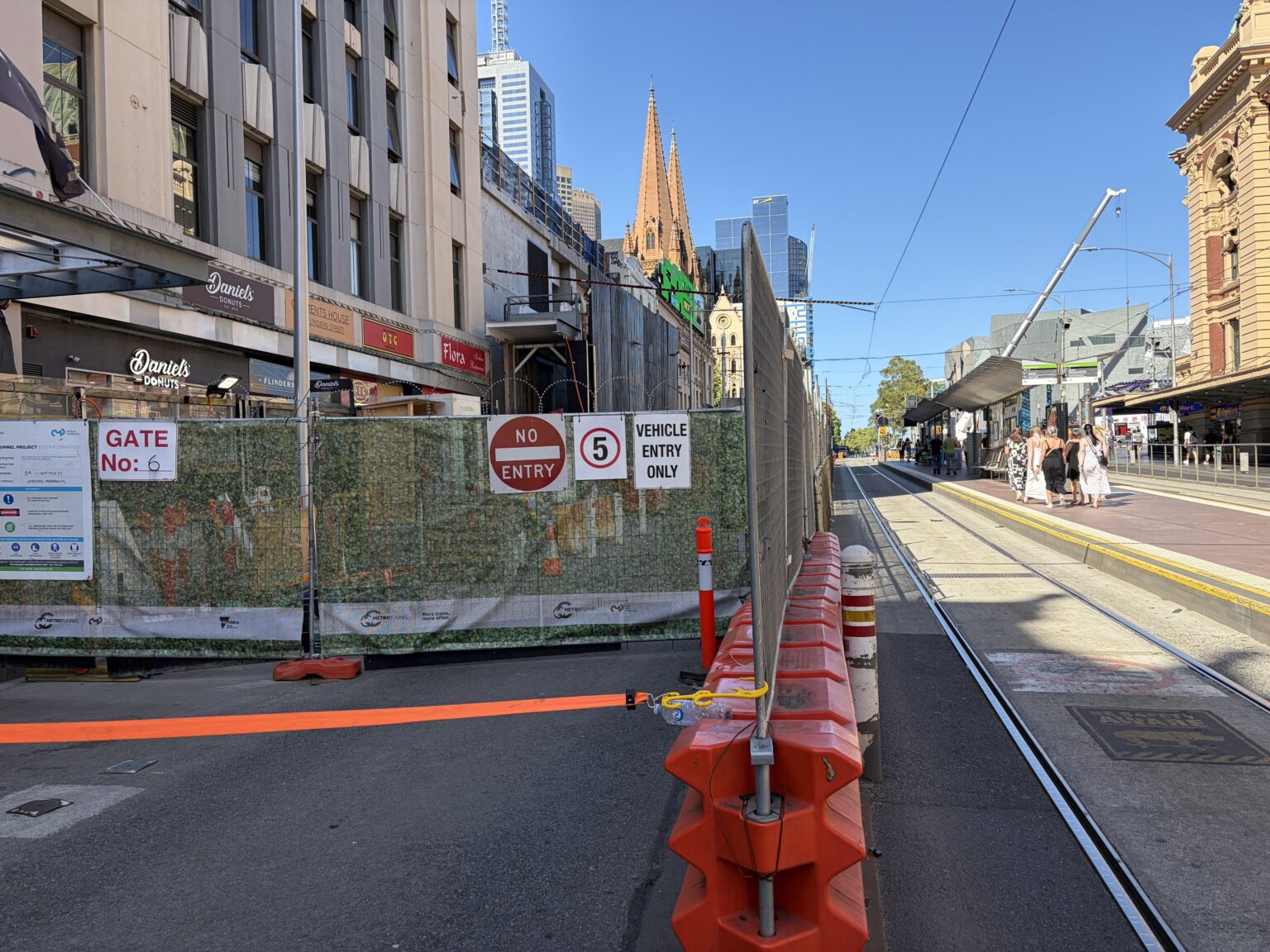 Does anyone know when Flinders Street is reopening? They had it closed for the construction of the Metro tunnel, but shouldn’t it be open by now?
