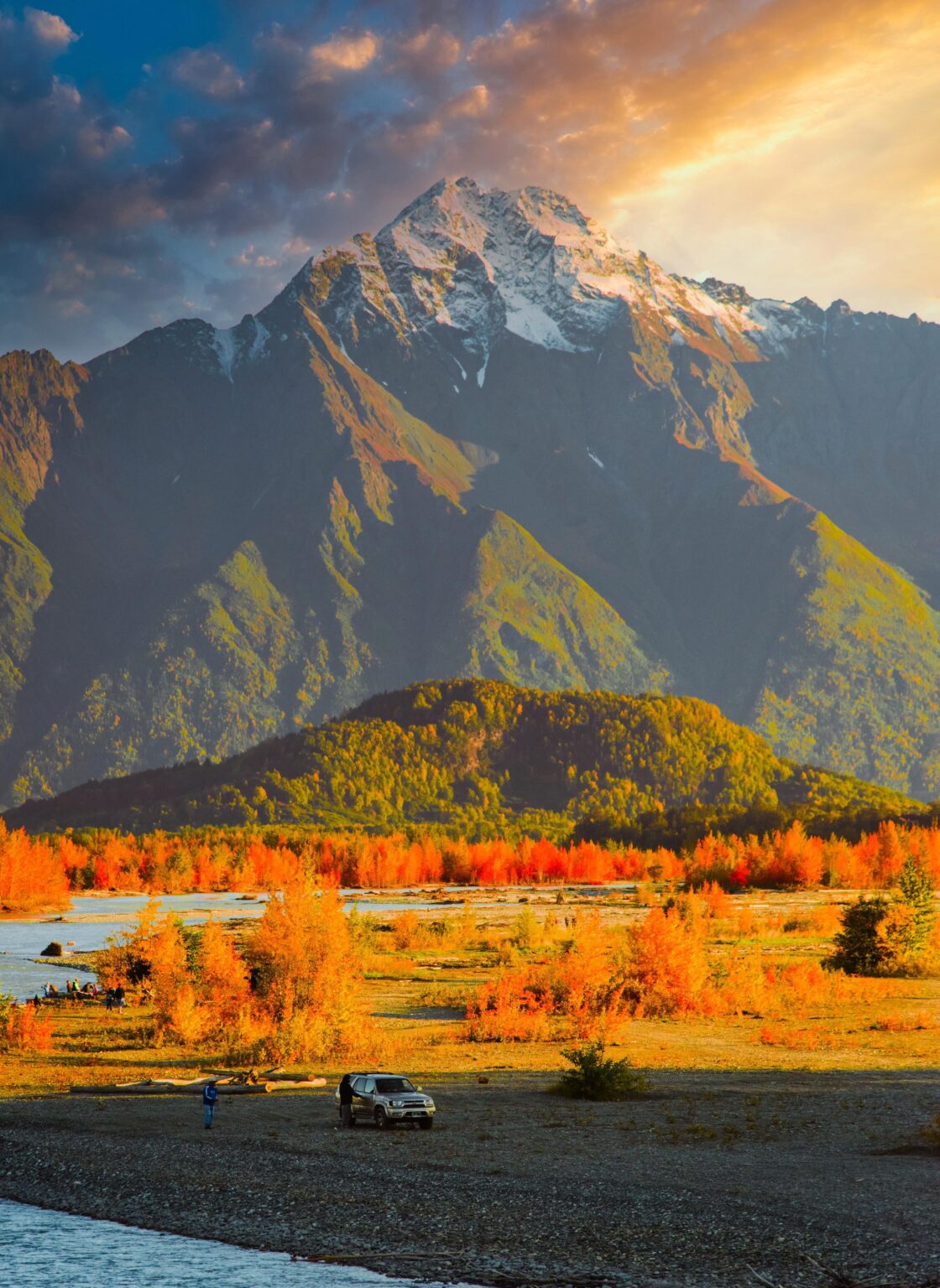 Crisp Falls days in Alaska.