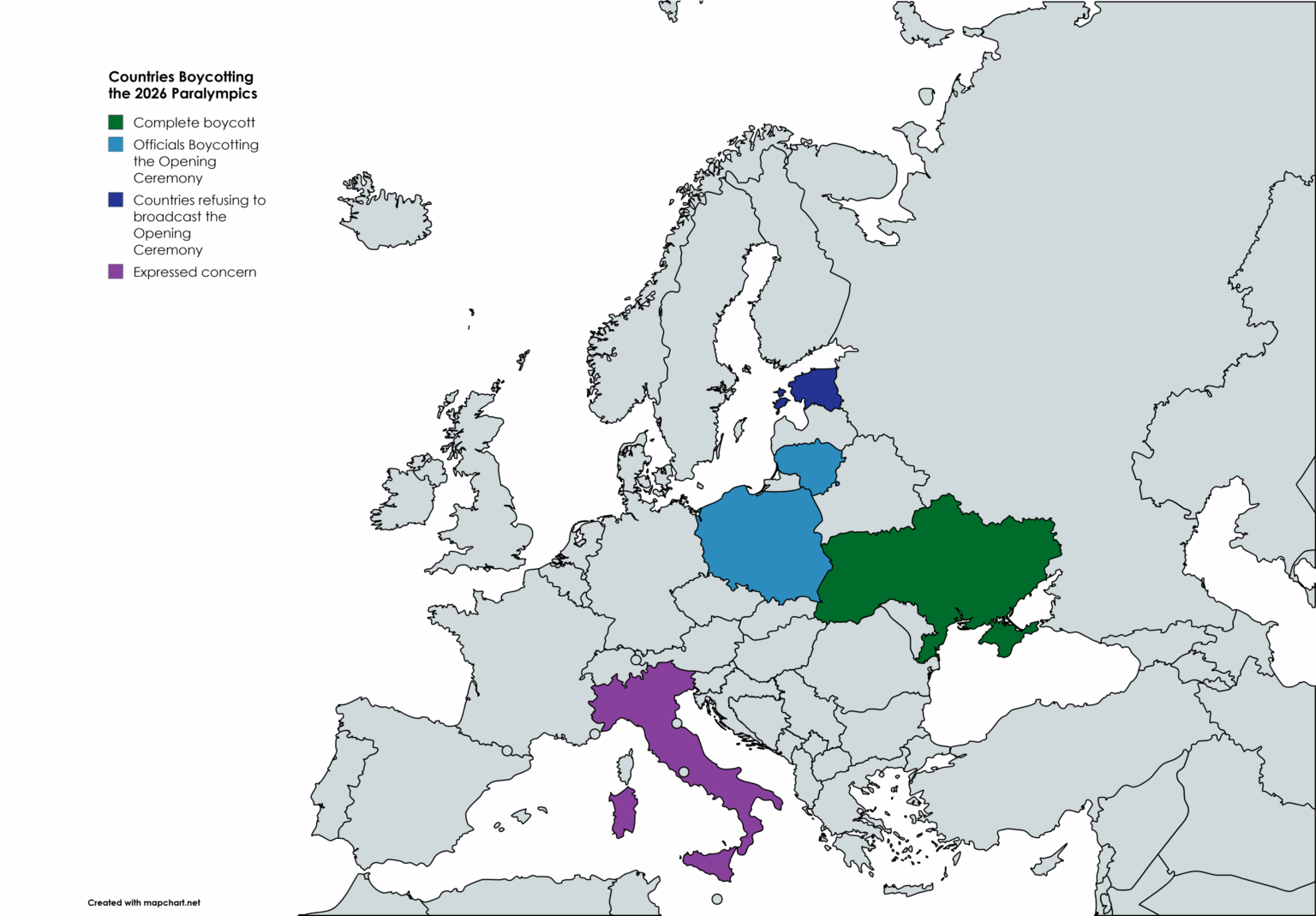 2026 Paralympic Boycott