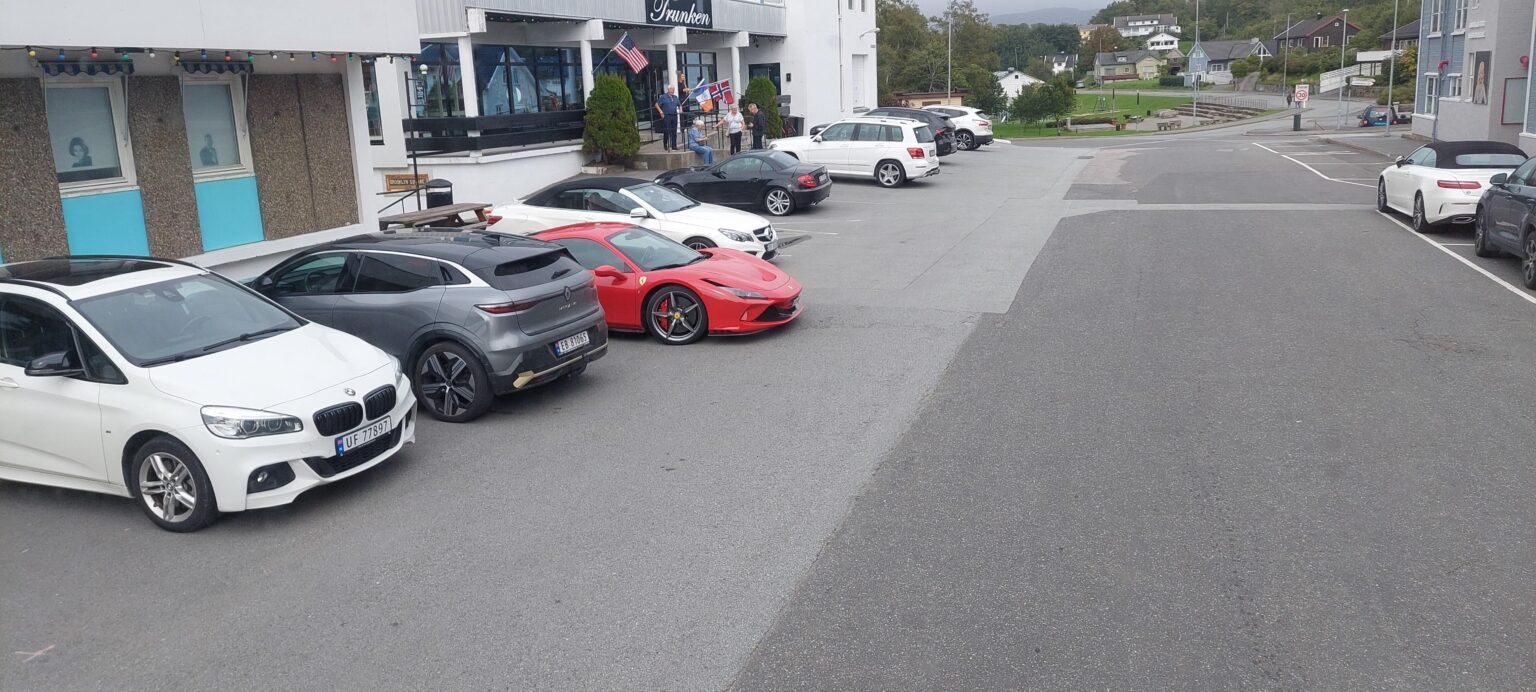 This farrari i saw in Vanse, Farsund