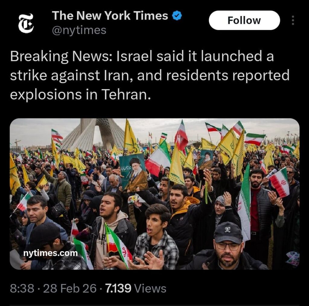 Israel attacked Iran