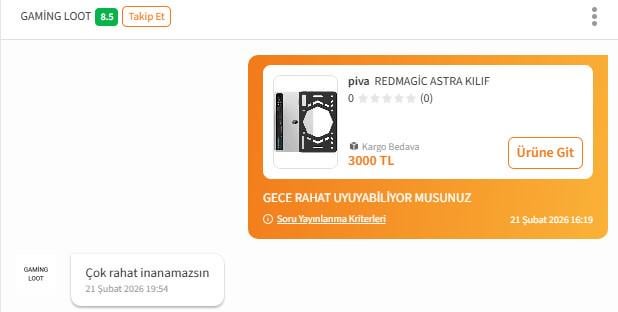 He put the tablet case, which he only has, for 3000 TL, but it is not in stock anywhere else.