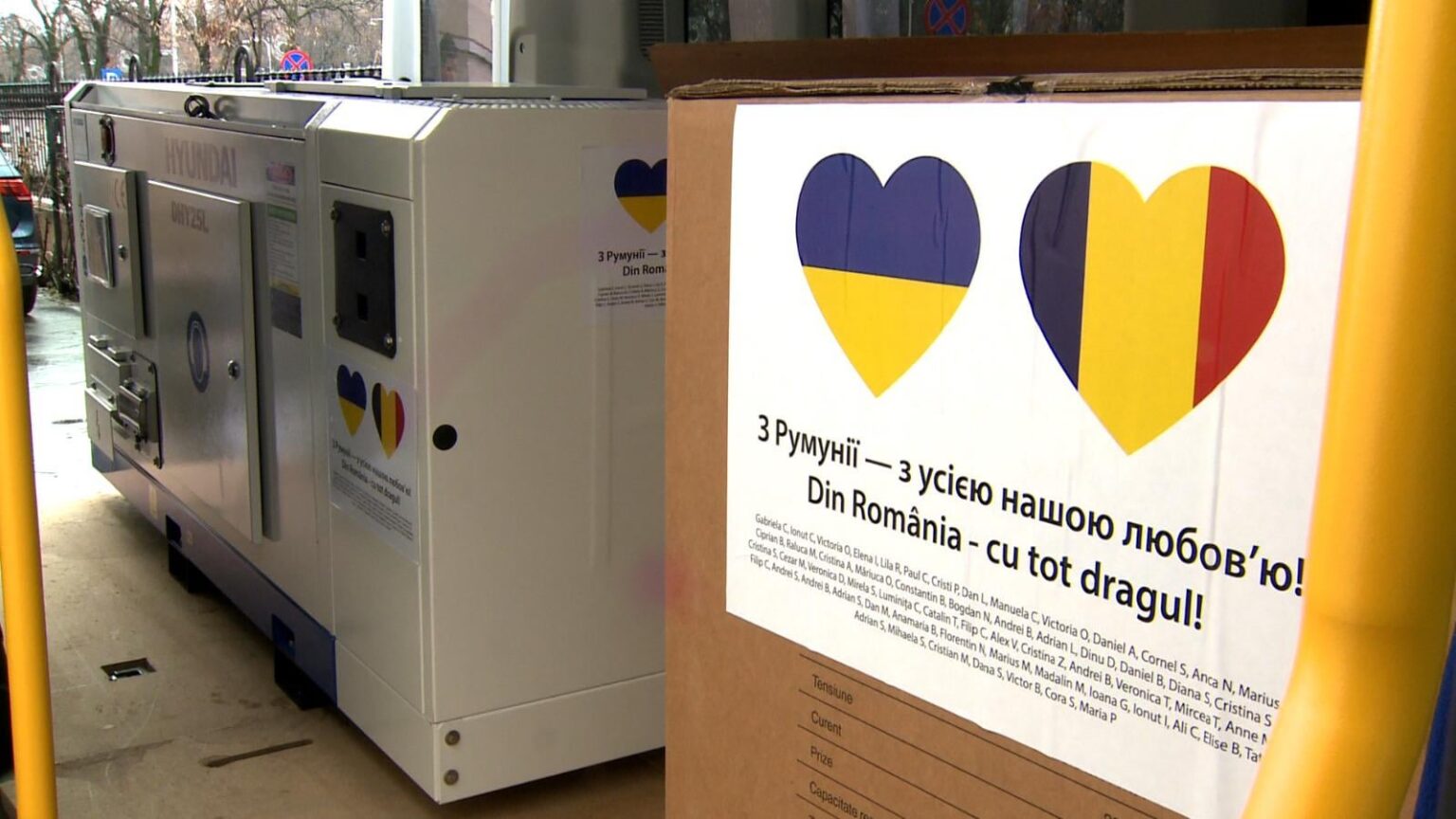 Romania will deliver fuel to Ukraine from the state reserve for generators / Romanians have donated over 60 generators and over 60,000 euros for Ukrainians who are shivering in their homes from the cold as part of Radu Hossu's campaign