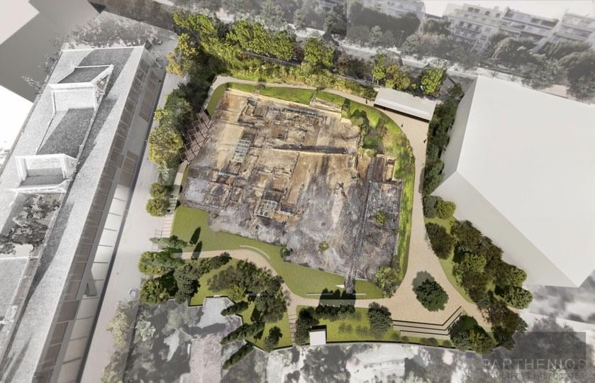 The archaeological site of the Lyceum of Aristotle is being upgraded