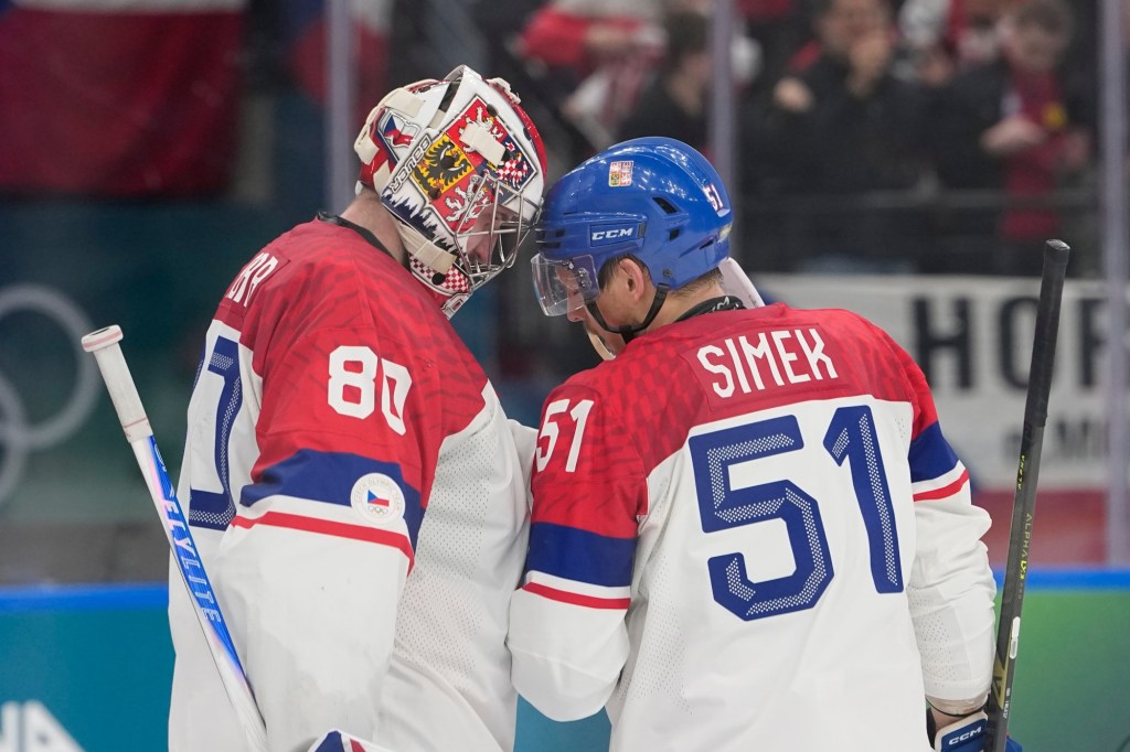 Philadelphia Flyers goalie Dan Vladar enjoyed his Olympic experience with Team Czechia