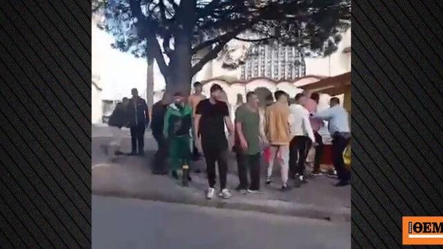 New video from Gastouni: The Roma continue to vandalize the kiosk even after the arrival of the Police - Video records the scenes of violence during the day - "I'm thinking of leaving Gastouni", the owner declares to protothema.gr, who complains of constant thefts and thuggery