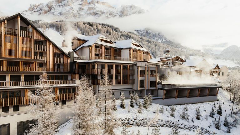 Aman Rosa Alpina in San Cassiano recently completed an extensive renovation.