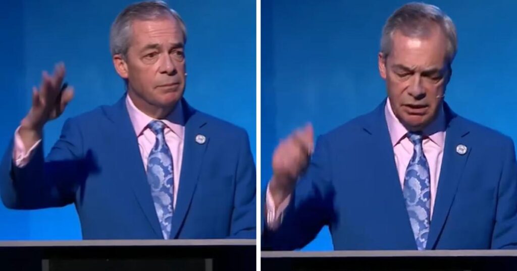 Nigel Farage snaps at journalist and refuses to answer her question