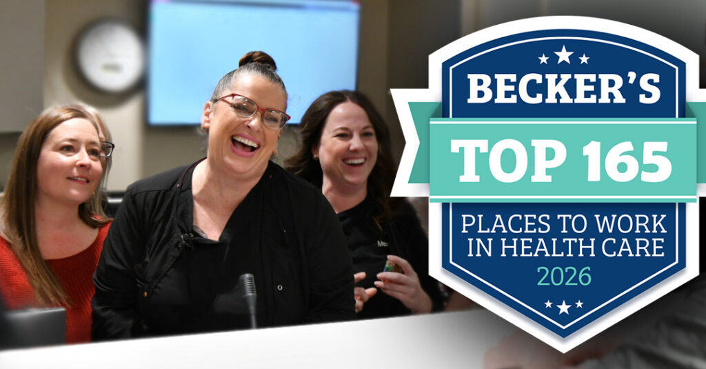 Mercy a ‘Top Place to Work in Health Care’ for 4th Year