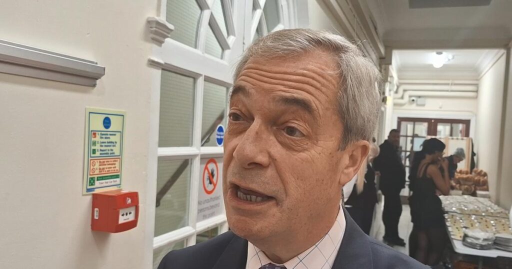Farage: No concerns over Reform UK treasurer being named in Epstein files