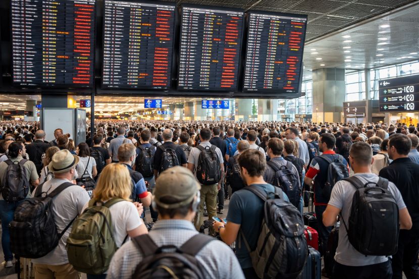 Italy, Denmark, Belgium And More Faces Travel Disruption as Charles de Gaulle, Edinburgh Airport And Others Delay 989 And Cancelled 86 Flights Impacting easyJet, KLM And Others in Madrid, Zurich And More