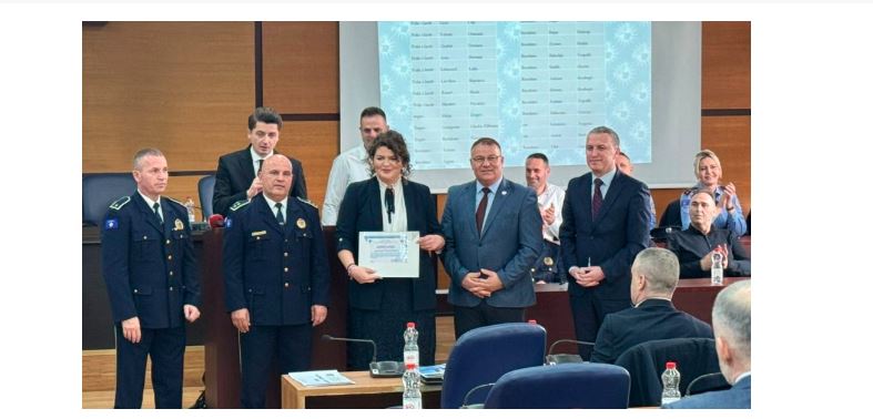 AGK is honored with gratitude by the Kosovo Police