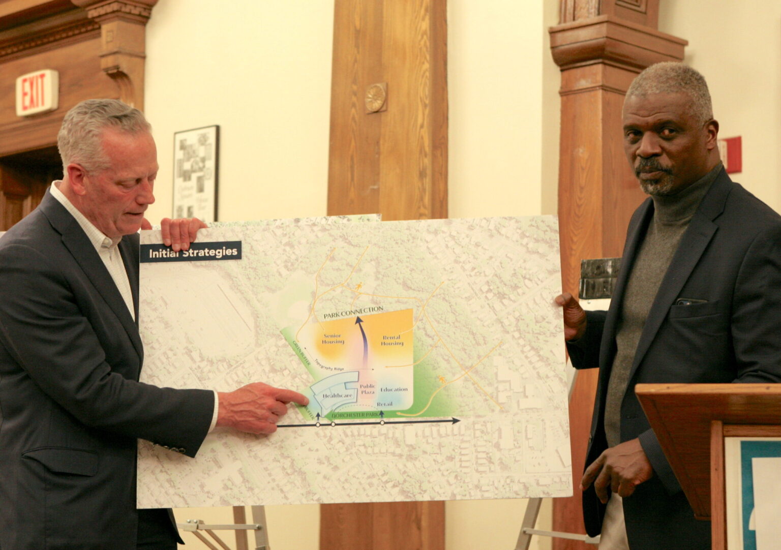 Carney developers focused on building anchor health care facility