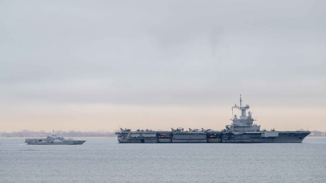 Russia Suspected in Unauthorized Drone Flight Near French Navy Flagship