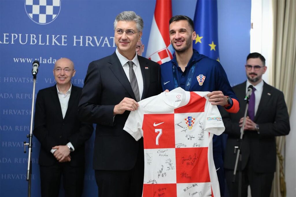 Croatia’s Futsal Team Honored After Historic Euro Bronze Medal