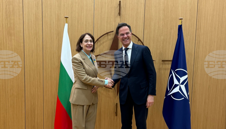 Bulgarian Foreign Minister Meets NATO Secretary General in Brussels