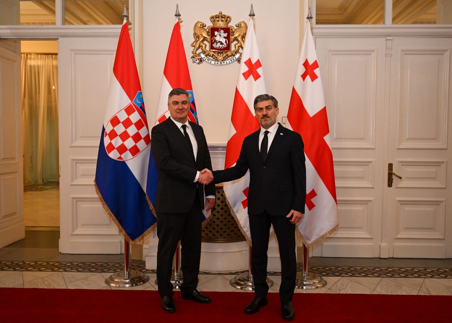President Milanović: I have come to express solidarity with Georgia in achieving territorial integrity - President of the Republic of Croatia