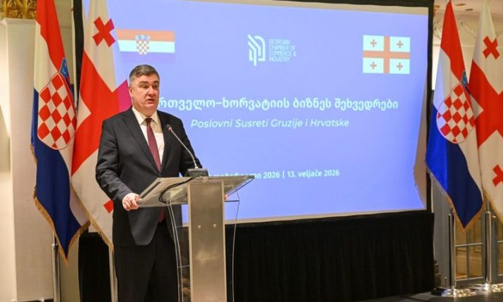 Croatian exports to Georgia rise 150% as President Milanović opens business forum in Tbilisi