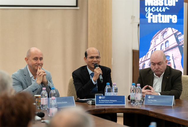 Ambassador Mohapatra Strengthens India–Romania Partnerships Through Engagements in Cluj-Napoca Across Industry, Academia, and Community