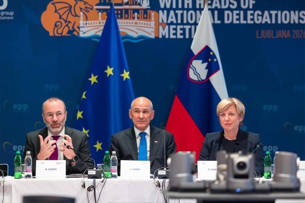 EU Political Heavyweights Descend On Slovenia Ahead Of High-Stakes Election