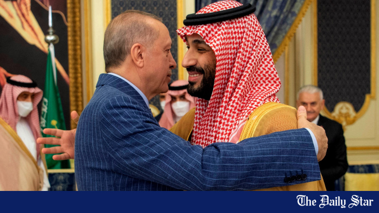 Turkey's Erdogan visits Saudi as ties between former foes warm