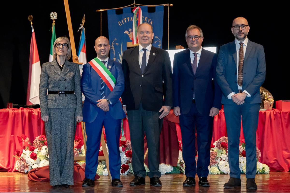 Prince Albert II makes Historic Trip to Italy