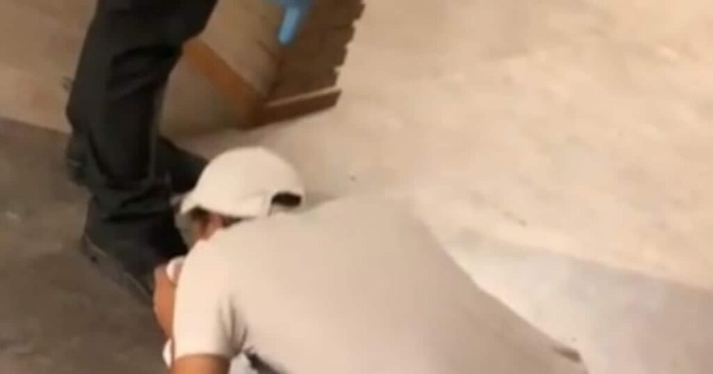 Disbelief at 'horrible' video in asylum center: security guard lets asylum seeker kiss feet