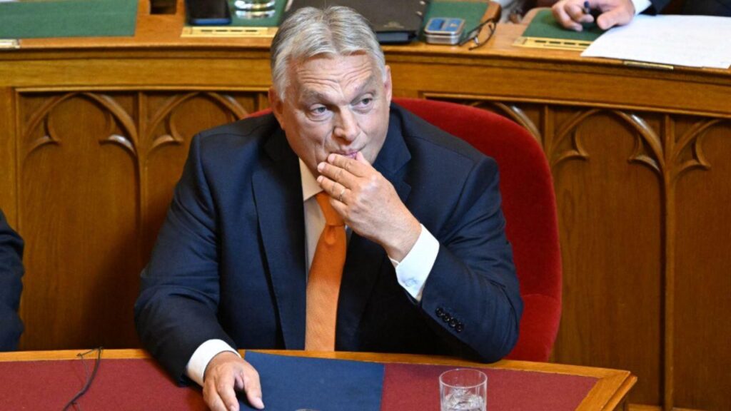 Viktor Orban looks headed for a painful defeat in Hungary. The rival party is approaching 50% in the polls