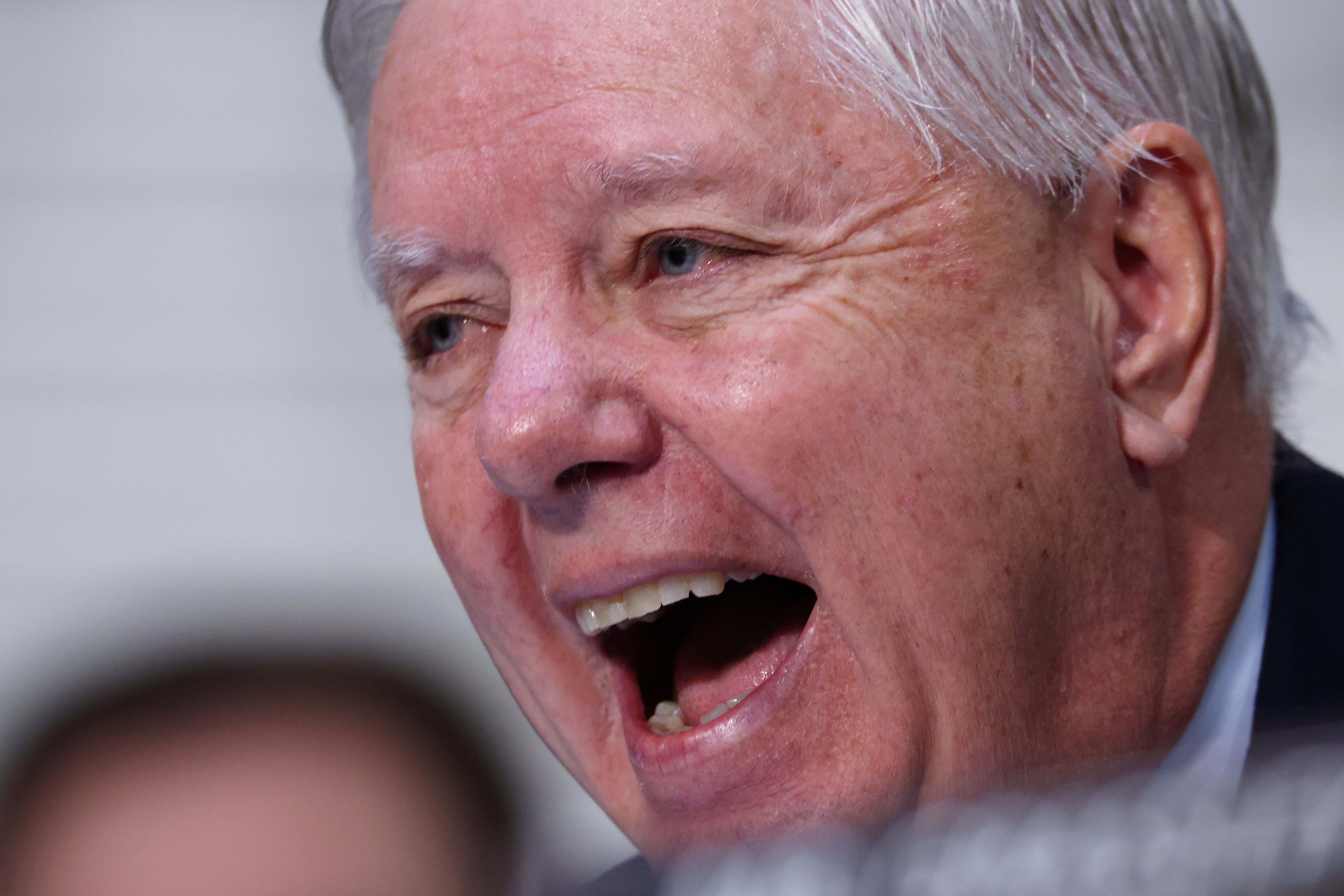 Senator Lindsey Graham allegedly called Denmark’s Prime Minister Mette Frederiksen ‘little lady’ and yawned in the face of Greenlandic Prime Minister Jens-Frederik Nielsen during diplomatic talks in Munich