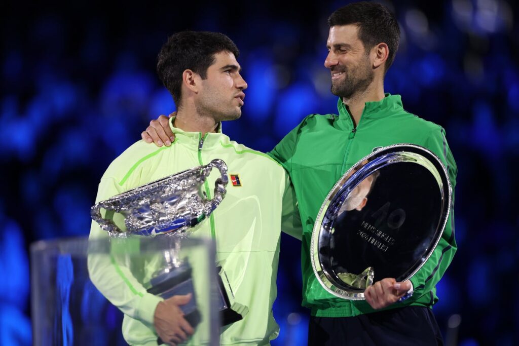 Australian Open live: ‘Legendary’ Carlos Alcaraz completes career grand slam as Novak Djokovic responds to bitter’ defeat Australian Open live: ‘Legendary’ Carlos Alcaraz completes career grand slam as Novak Djokovic responds to bitter’ defeat