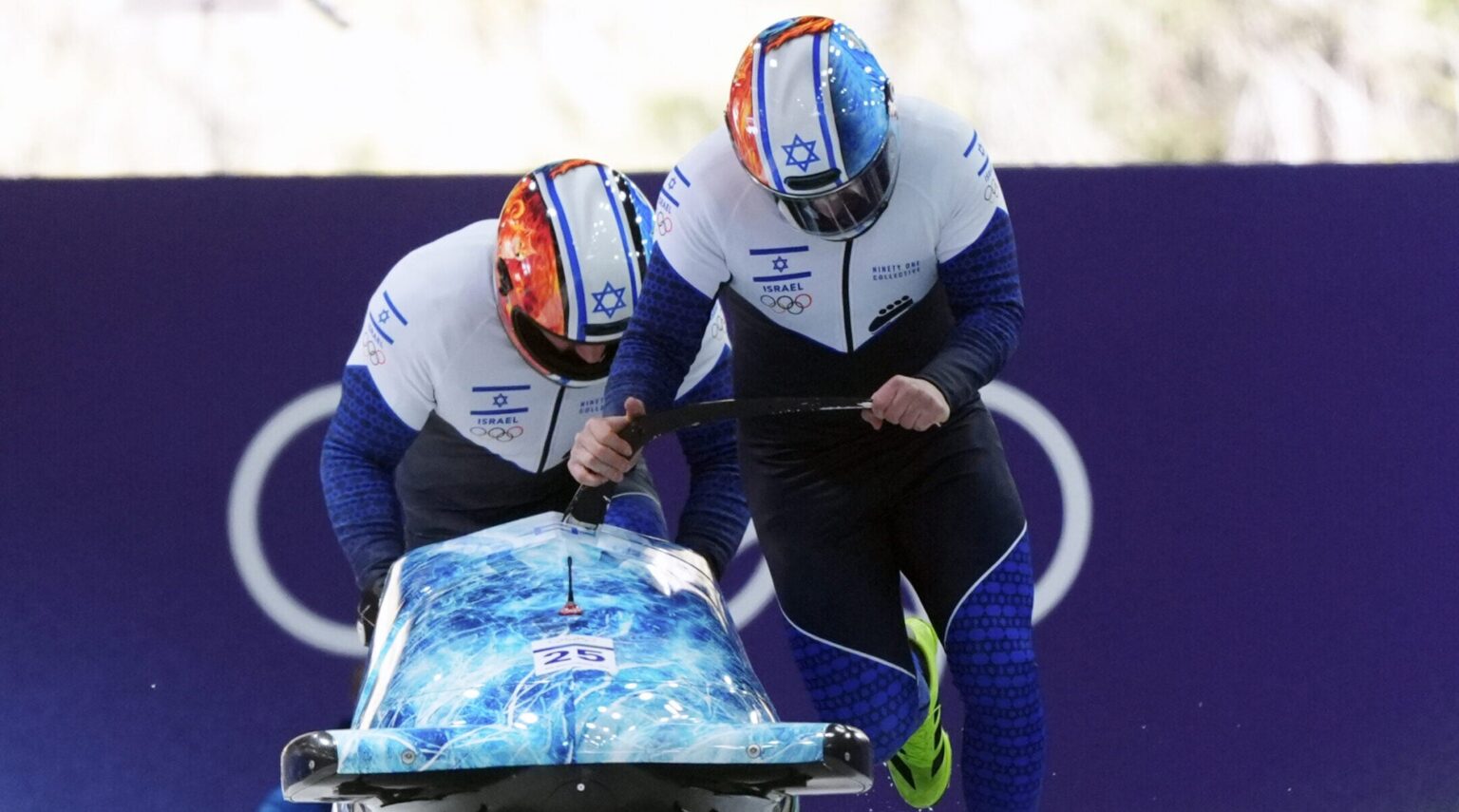 Swiss broadcaster removes footage of host criticizing Israeli bobsled team during its first Milan runs