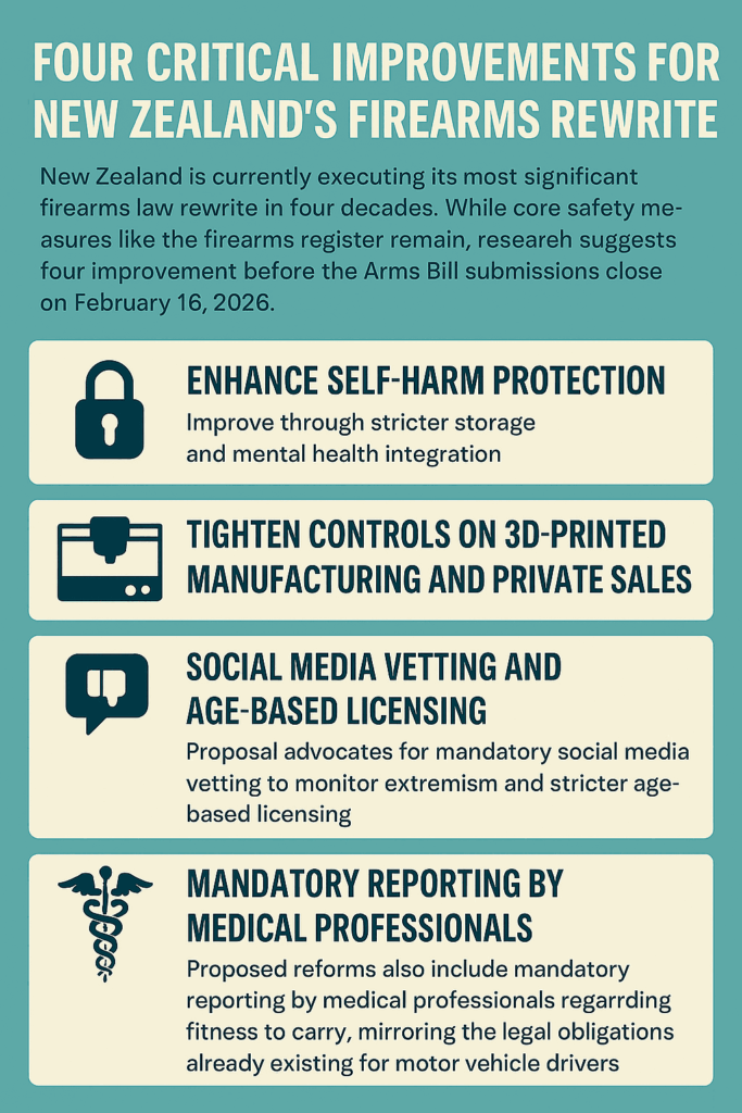 Gun Law changes would make New Zealand safer