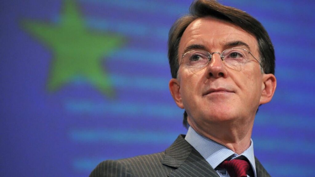 Mandelson took secretive flight on Russian oligarch's private jet whilst EU Trade Commissioner