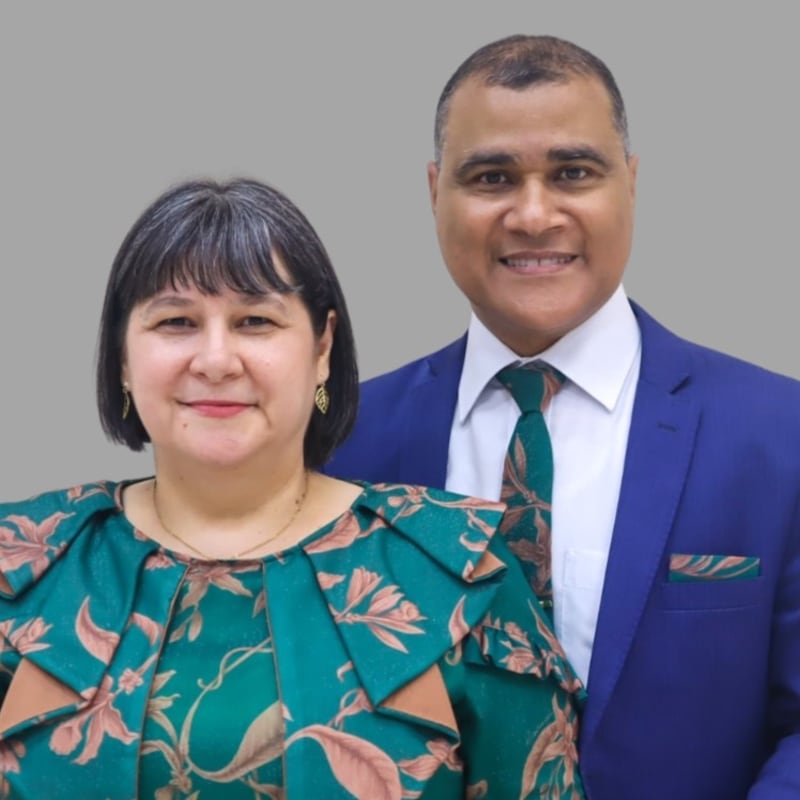 Antonio Santana and Luciana Santana, who will serve as president and companion of the Brazil Manaus North Mission beginning in July 2026.