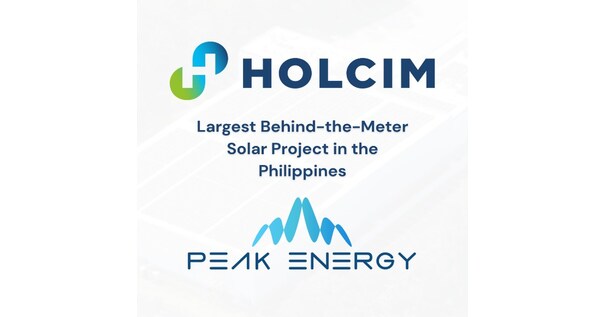 Holcim and Peak Energy Sign Largest Behind-the-Meter Solar Project in the Philippines