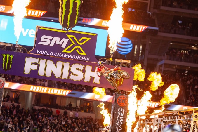 Hunter Lawrence – 1st Place – 450SMX Class - Arlington