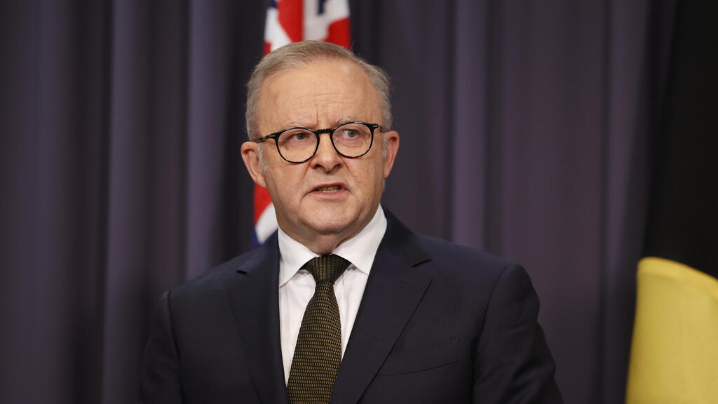 Prime Minister Anthony Albanese (Photo: Hilary Wardhaugh/Getty Images) ראש ממשלת אוסטרליה אנתוני אלבניזי