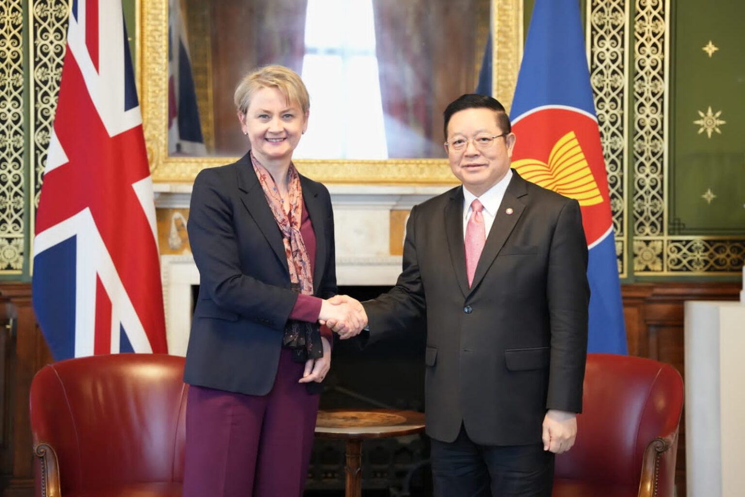 Secretary-General of ASEAN meets the Secretary of State for Foreign, Commonwealth and Development Affairs of the United Kingdom