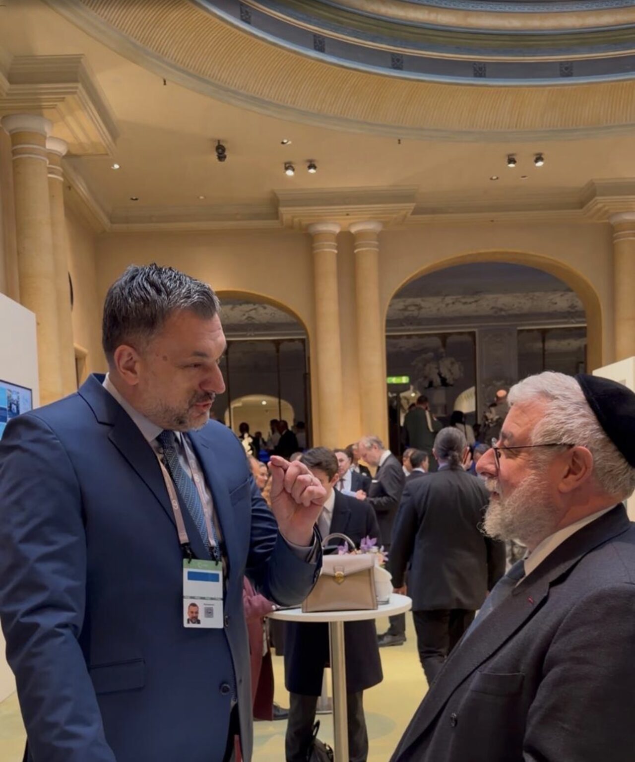 BiH Foreign Minister meets with the President of the Conference of European Rabbis