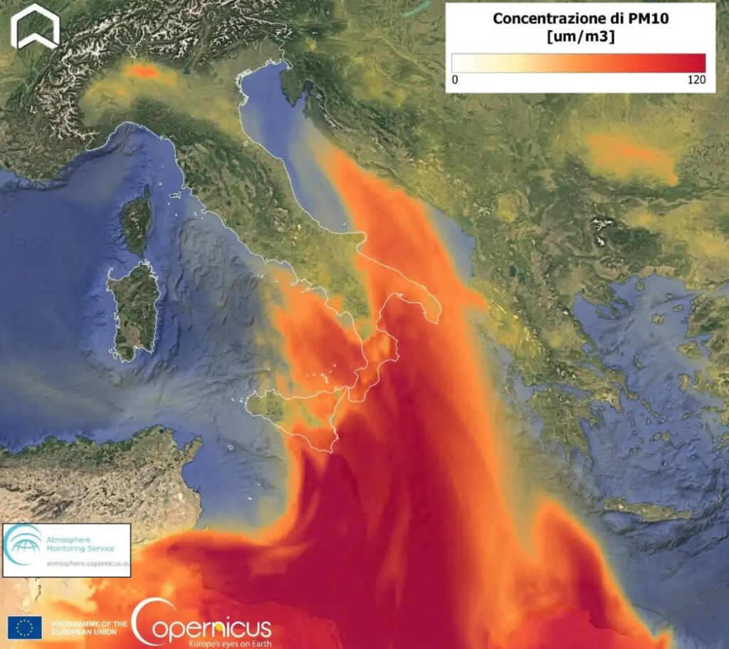 Malta, Saharan dust pushed air pollution to extreme levels  